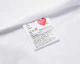 プレイ コムデギャルソン PLAY COMME des GARCONS Men RED HEARTRed Play Tシャツ 半袖 カットソー シンプル メンズ レディース並行輸入品