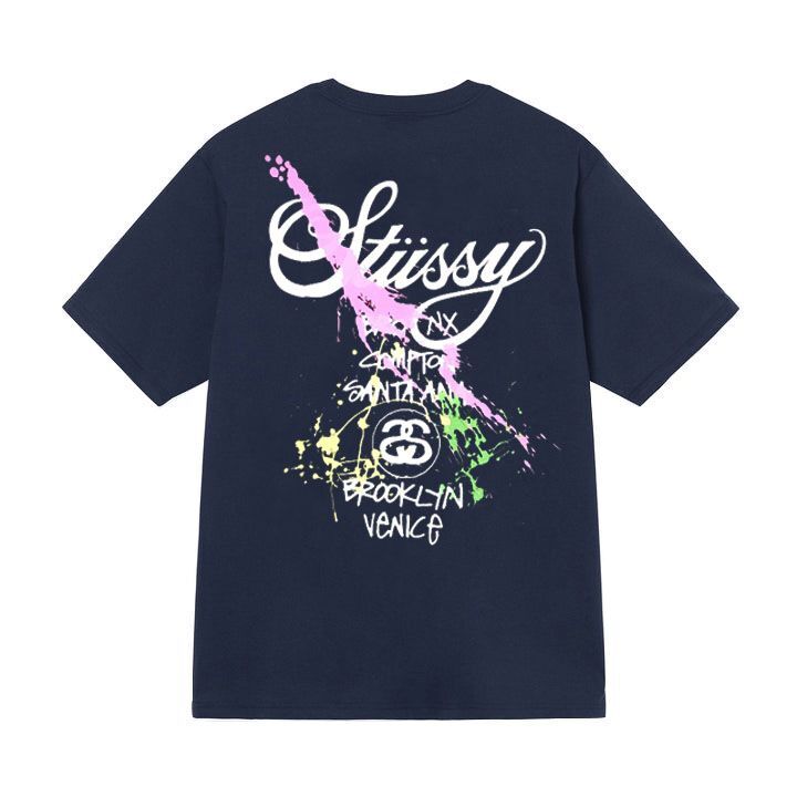 STUSSY ステューシー Tシャツ ACID FLOWERS TEE 半袖 T-シャツ並行輸入品 正規品