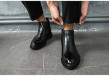 メンズ ブーツ メンズブーツ ショートブーツ 靴 メンズシューズ カジュアル ビジネス 大きいサイズ 24.0-29.0 ブラック ブラウン 2色 ドレープブーツ ワークブーツ パンチング フォーマル チャッカブーツ 靴 革靴 通勤(sd74)